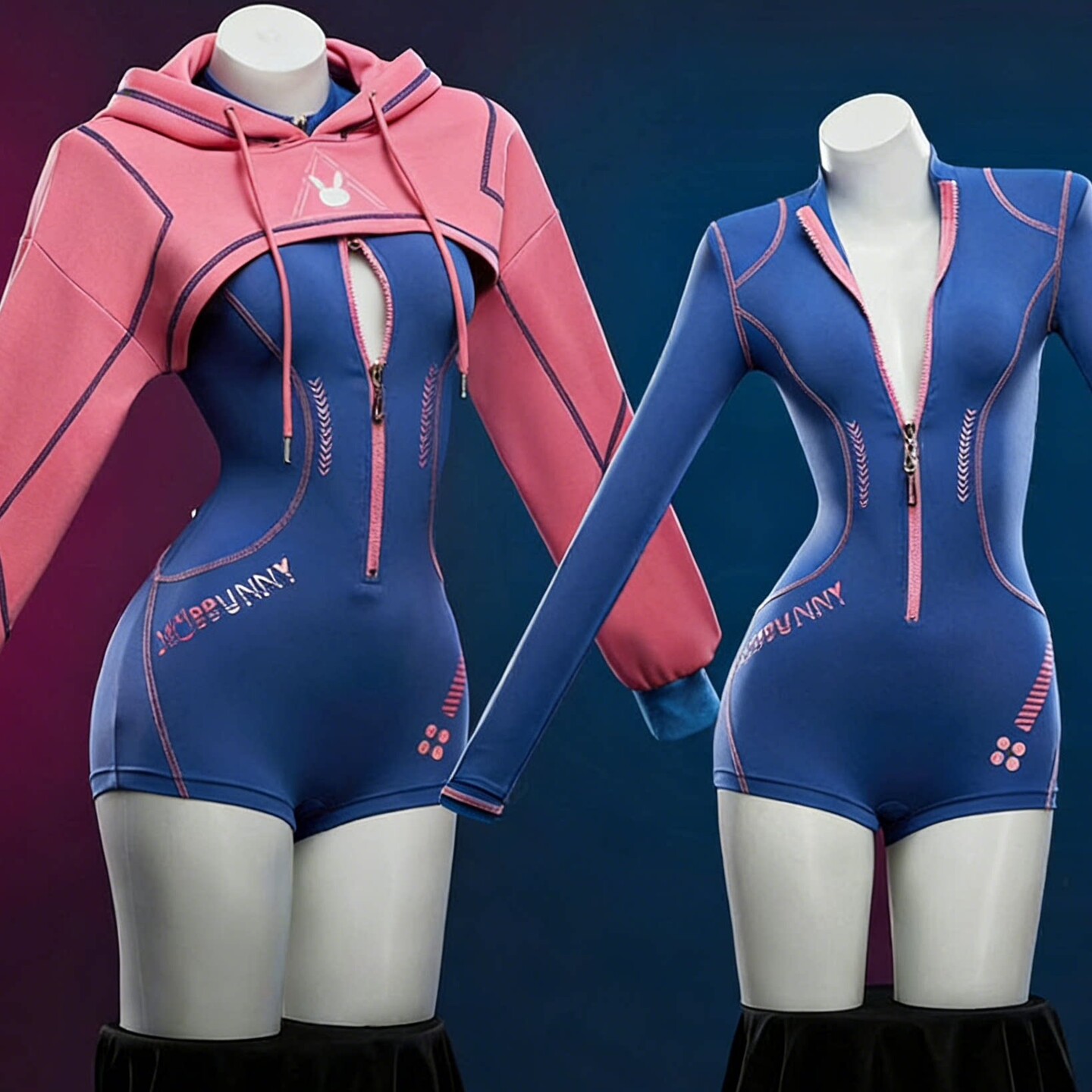  Cosplay Bunny Girl Song Hana  - огляд і ціна Dva Cosplay Prop