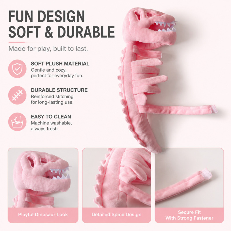 Dinosaur-Patterned Pet Bodysui - огляд і ціна Cosplay Prop Pattern
