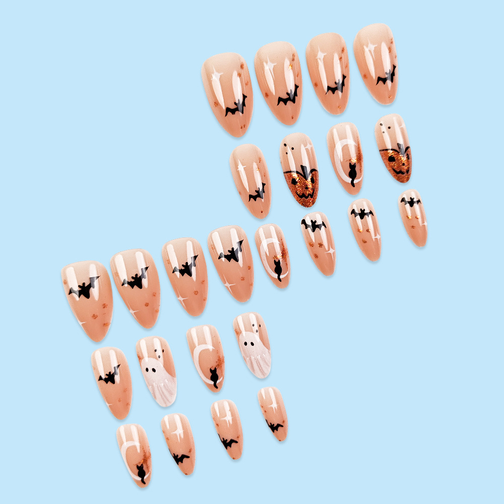 24pcs Simple Almond Press on N - огляд і ціна Cosplay Bat Prop