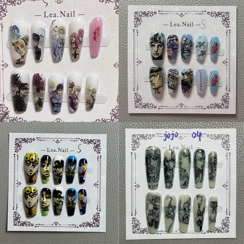 JOJO Nail Art Student Anime Ca - огляд і ціна Cosplay Prop Diy
