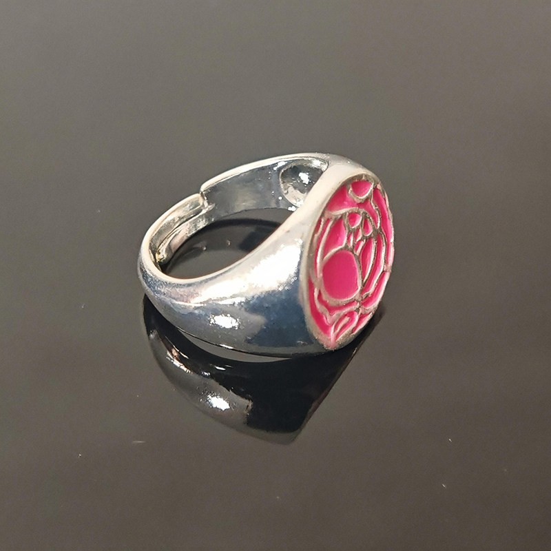 Pink Rose Ring Tenjou Utena Re - огляд і ціна Cosplay Prop Diy