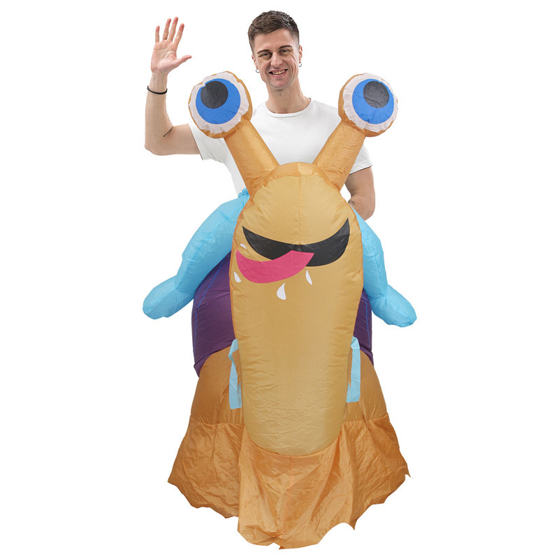 Riding Snail Inflatable Costum - огляд і ціна Prop For Cosplay