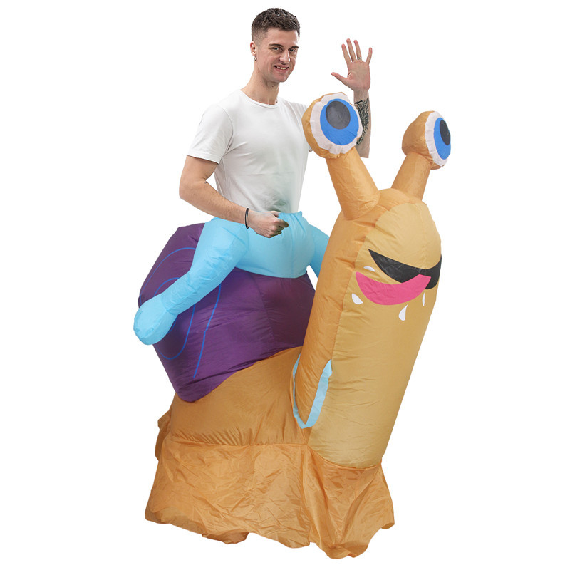 Riding Snail Inflatable Costum - огляд і ціна Prop For Cosplay