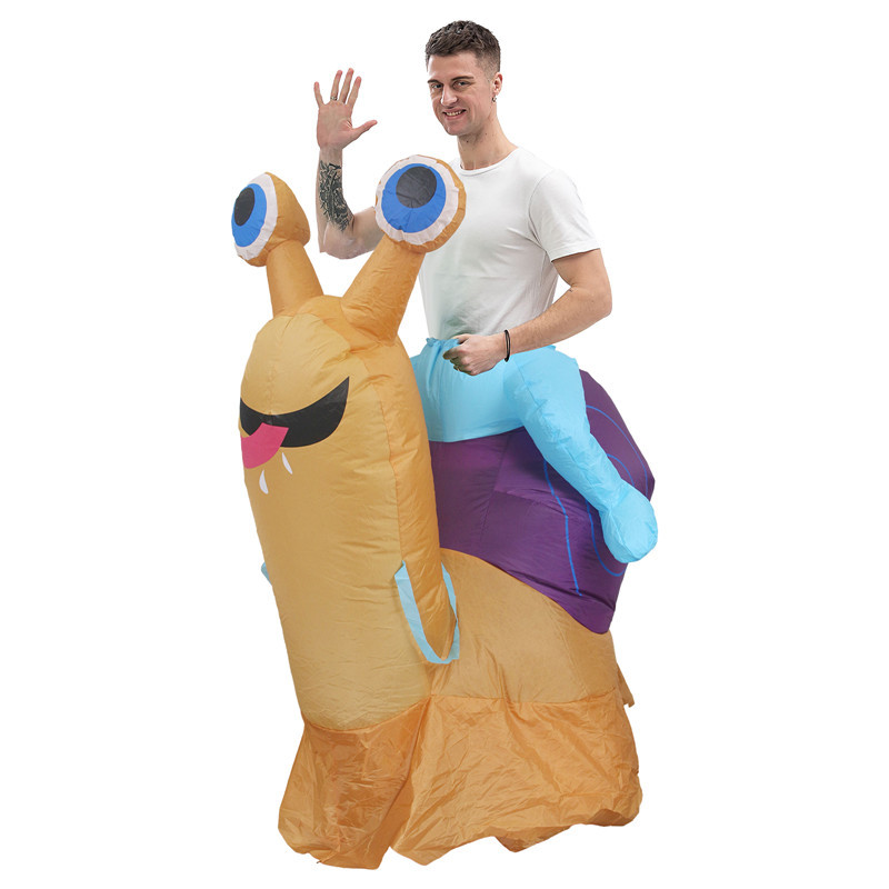 Riding Snail Inflatable Costum - огляд і ціна Prop For Cosplay