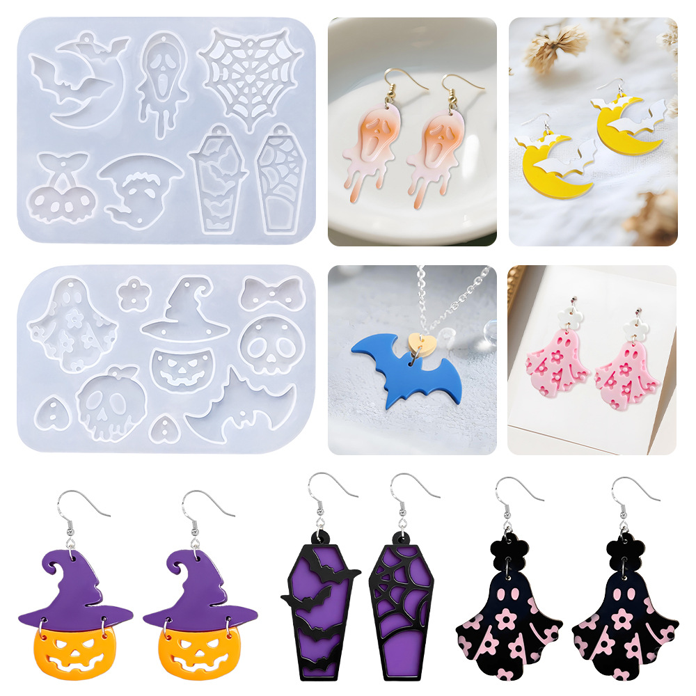 Gothic Earring Silicone Mold D - огляд і ціна Cosplay Bat Prop