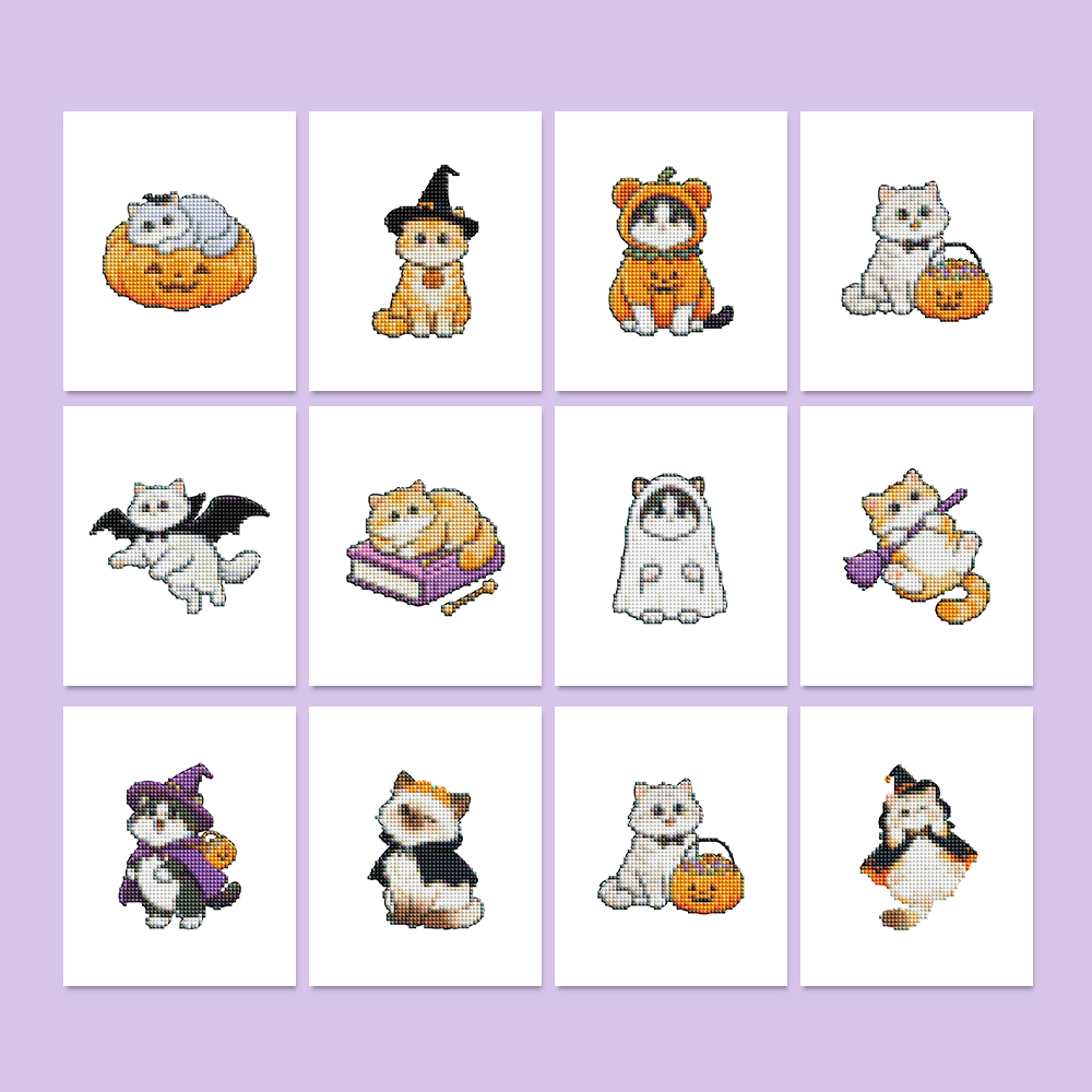 New 12pc Cute Halloween Cat Th - огляд і ціна Cosplay Bat Prop