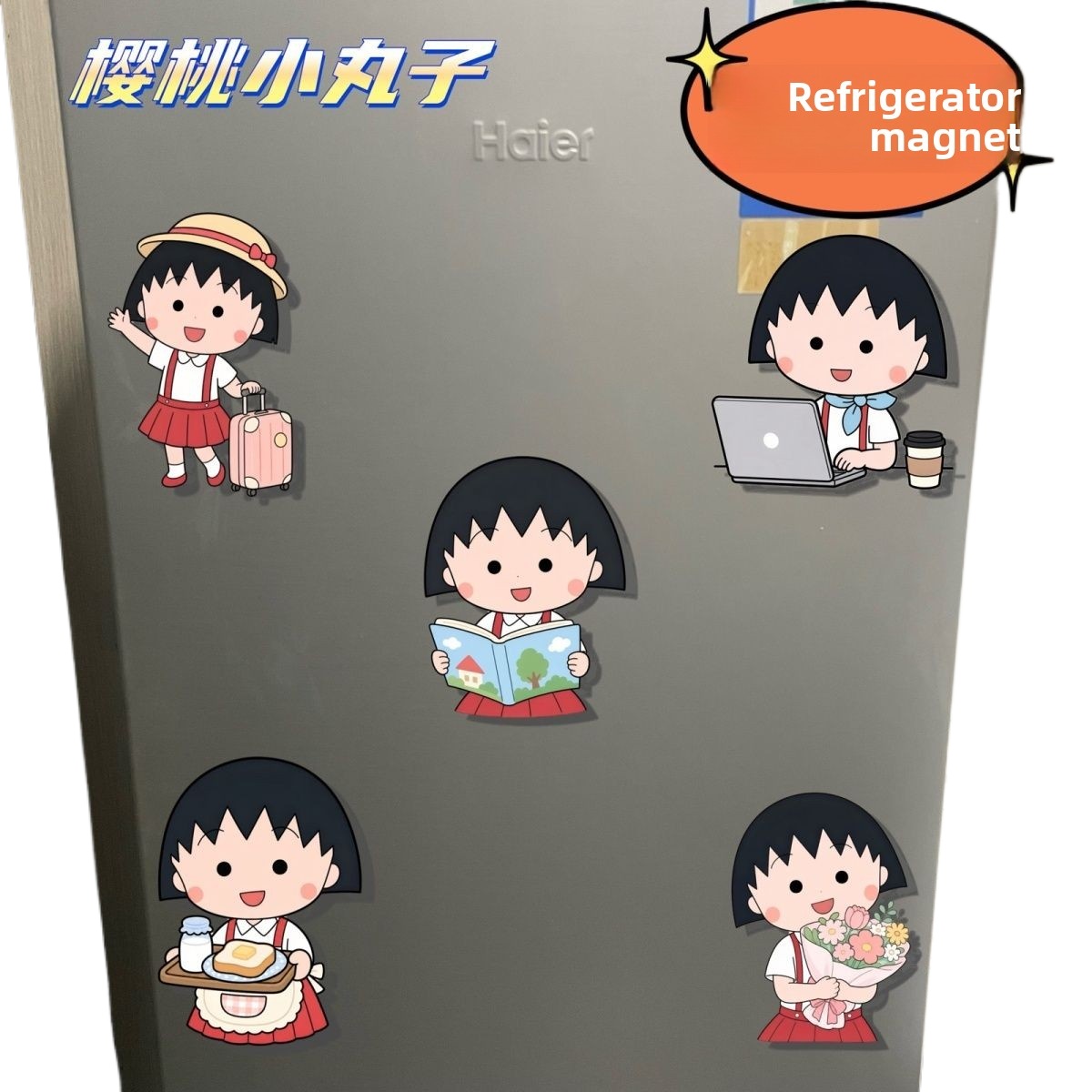 Chibi Maruko-chan Fridge Magne - огляд і ціна Acrylic Cosplay Prop